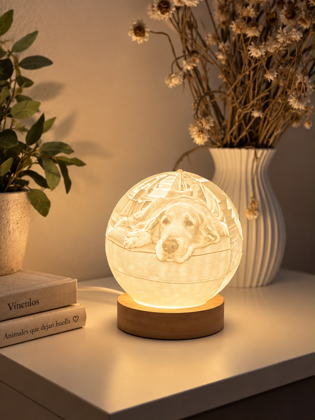 Litofanía personalizada de tu animal con luz - Image 2