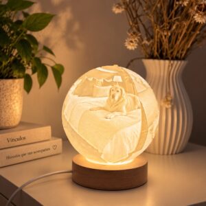 Litofanía personalizada de tu animal con luz